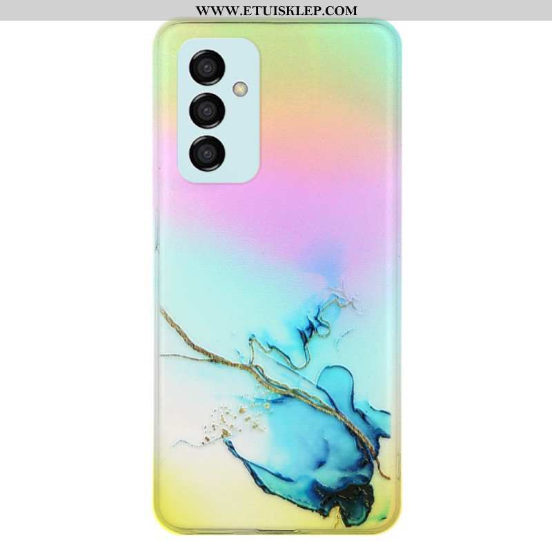 Etui do Samsung Galaxy M23 5G Marmur Z Efektem Lasera